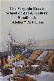 The Virginia Beach School of Art & Gallery Handbook "Atelier" Art Class cover image