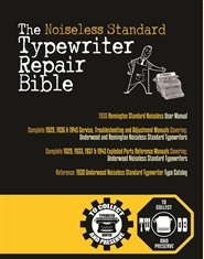 The Noiseless Standard Typewriter Repair Bible cover image