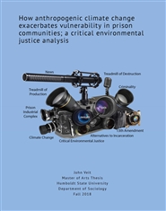 HOW ANTHROPOGENIC CLIMATE CHANGE EXACERBATES VULNERABILITY IN PRISON COMMUNITIES;  A CRITICAL ENVIRONMENTAL JUSTICE ANALYSIS cover image