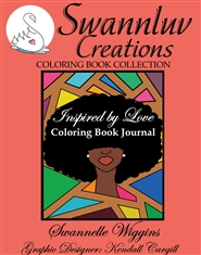 Swannluv Creations Coloring Book Collections Inspired by Love Coloring Book Journal cover image