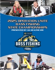 2025 Operation UNITE Bass Fishing State Championship Program (B&W) cover image