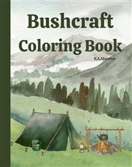 Bushcraft. Coloring Book cover image