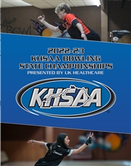 2023 KHSAA Bowling State Championship Program (B&W) cover image