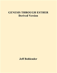 GENESIS THROUGH ESTHER   D ... cover image
