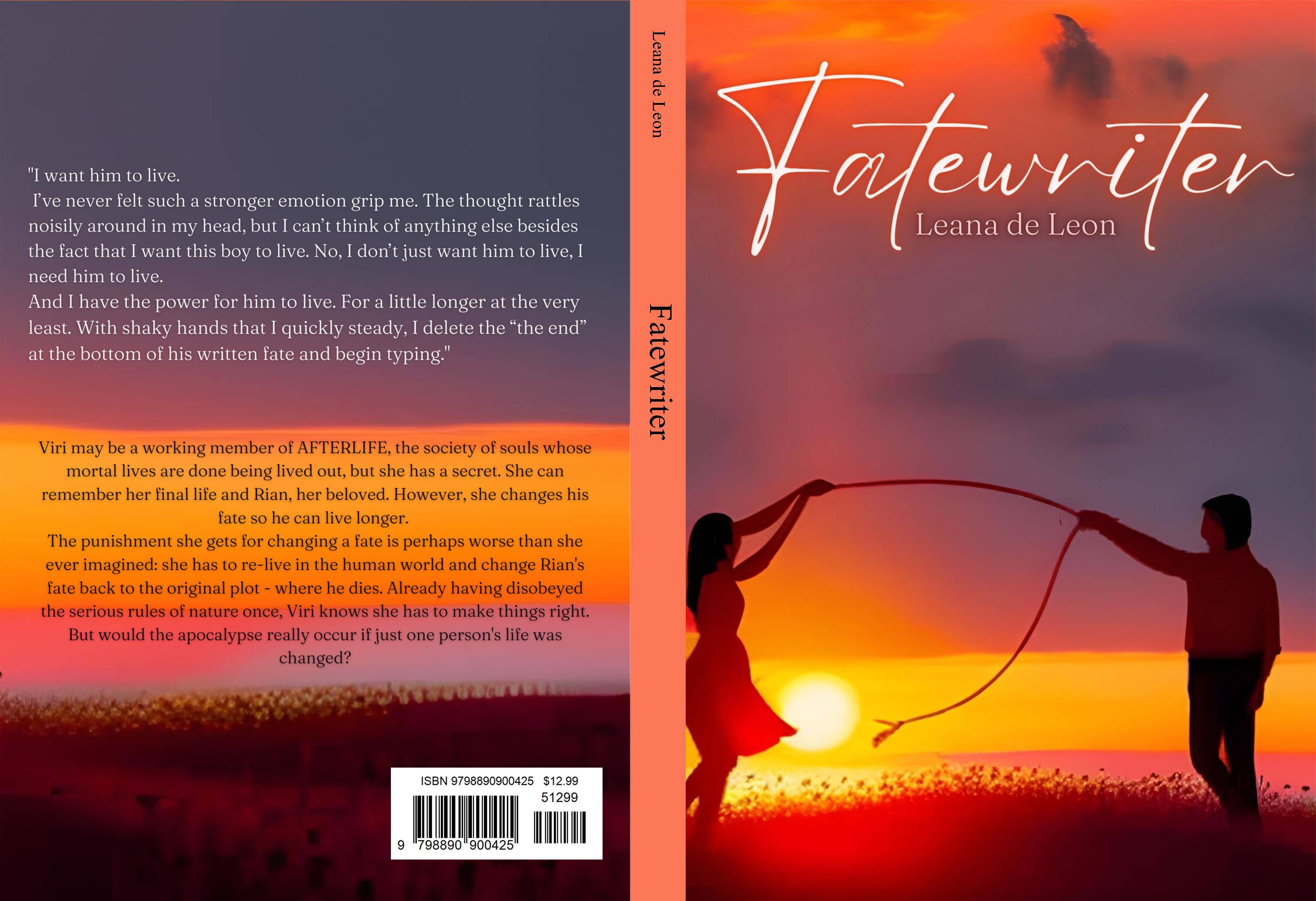 Fatewriter by Leana de Leon : $12.99 : 9798890900425 : TheBookPatch.com