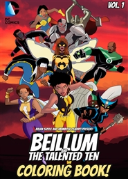 Beillum & The Talented Ten: Coloring Book cover image