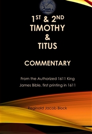 1st & 2nd Timothy & Titus Commentary cover image