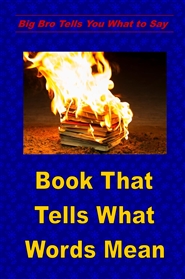 Book That Tells What Words Mean cover image