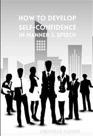 HOW TO DEVELOP SELF-CONFIDENCE In Speech & Manner cover image
