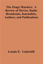 The Osage Murders:  A Revi ... cover image