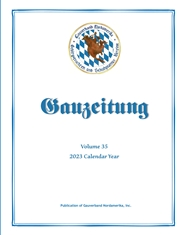 2023 Gauzeitung Volume 35 cover image