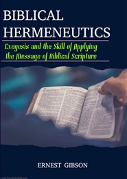 BIBLICAL HERMENEUTICS cover image