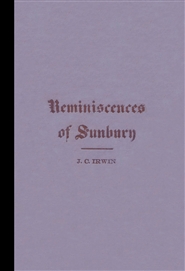 Reminiscences of Sunbury cover image