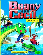 Beany and Cecil: Edition July 1962, Golden age comics cover image