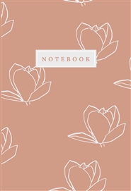 Pink Floral Doodle Notebook (6x9 inches, 120 pages) cover image