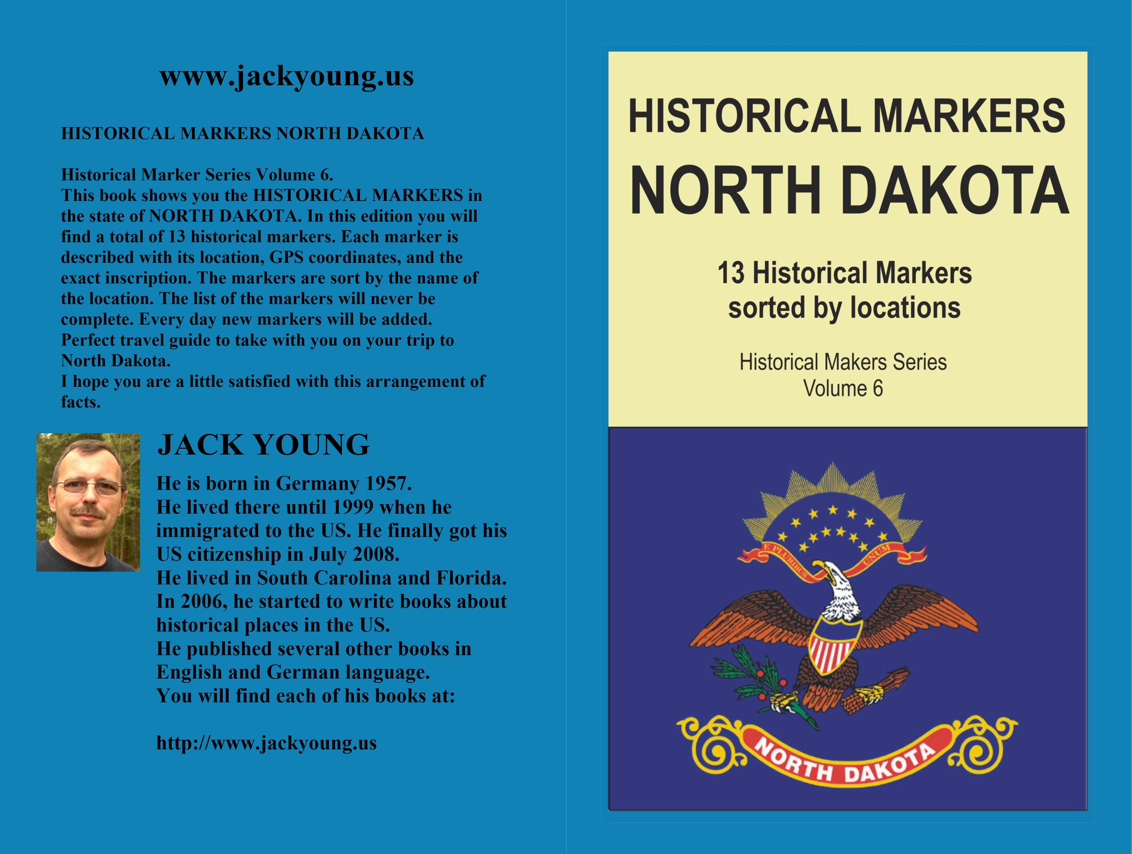 Historical Markers NORTH DAKOTA cover image