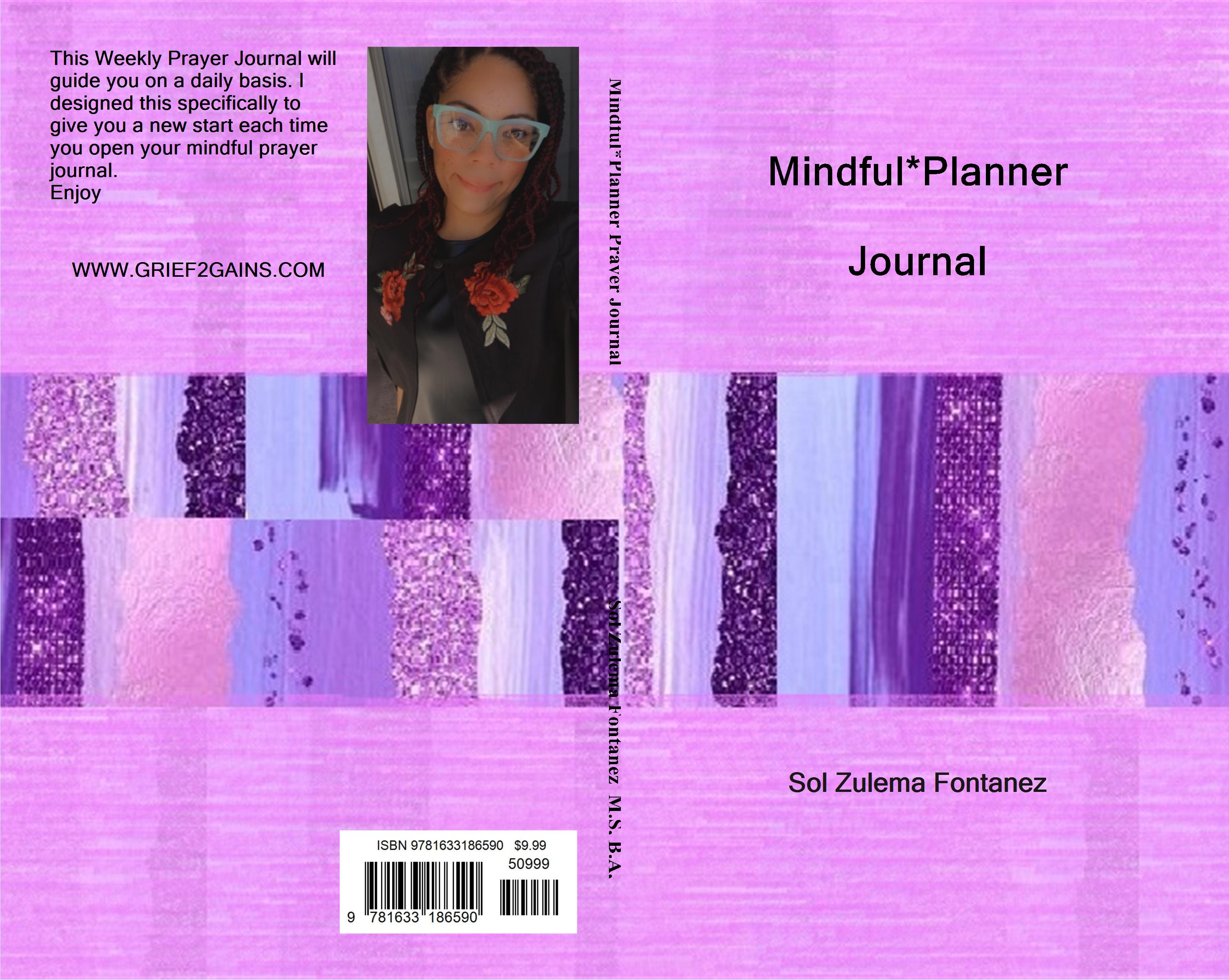 The Mindful Planner Journal *Grief 2 Gains* cover image