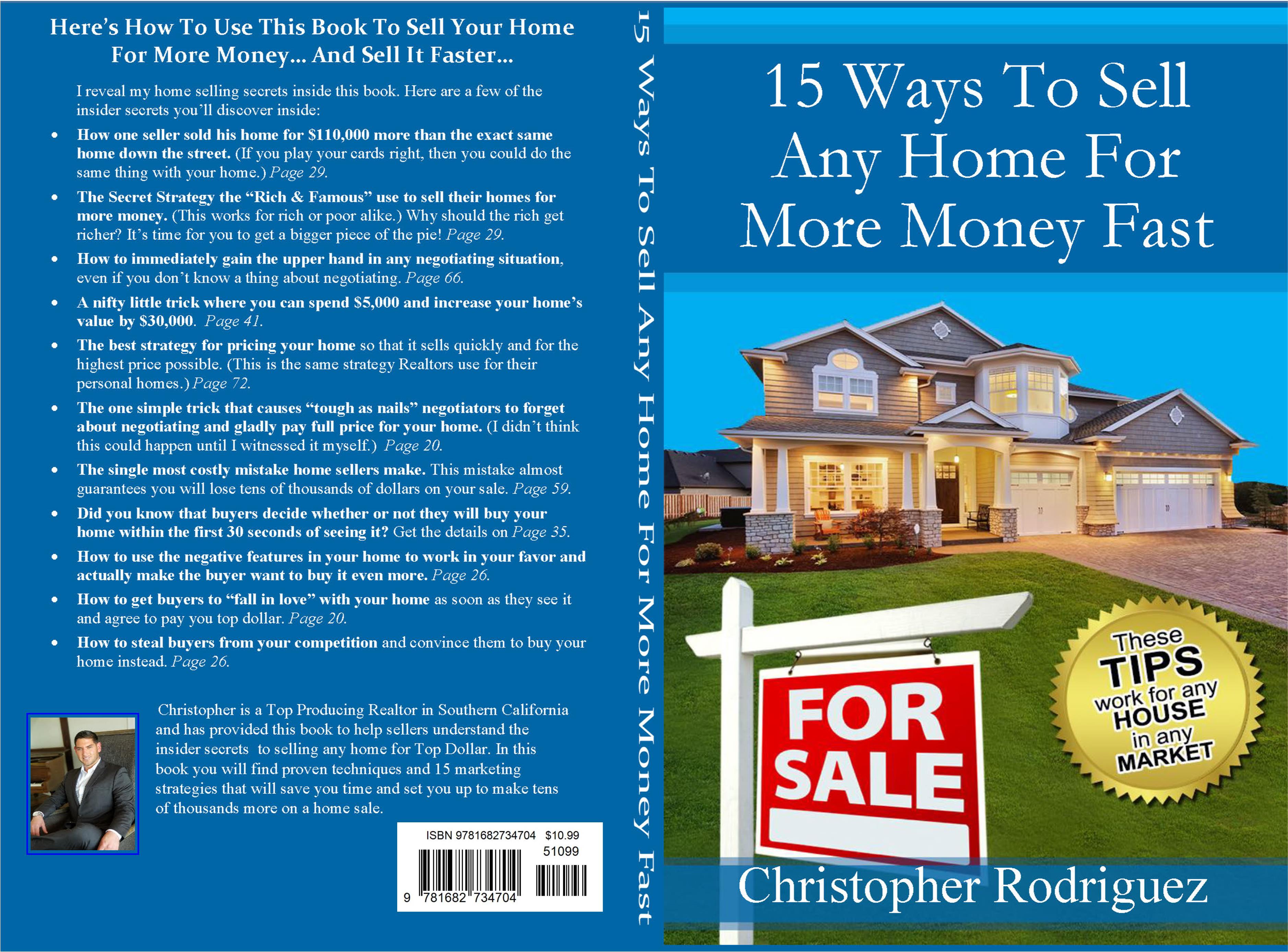 “15 Ways To Sell Any Home For More Money Fast” cover image