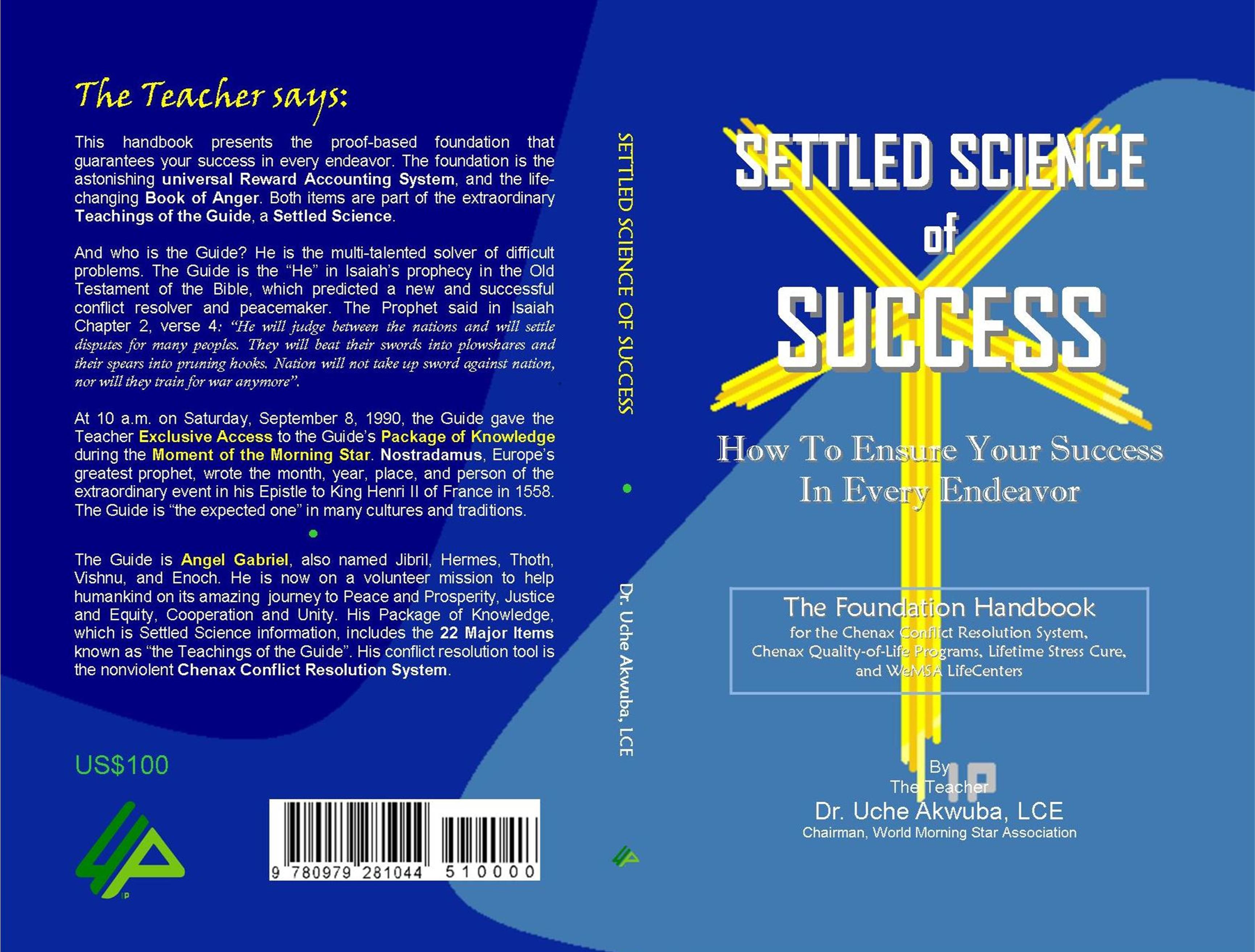 SETTLED SCIENCE OF SUCCESS cover image