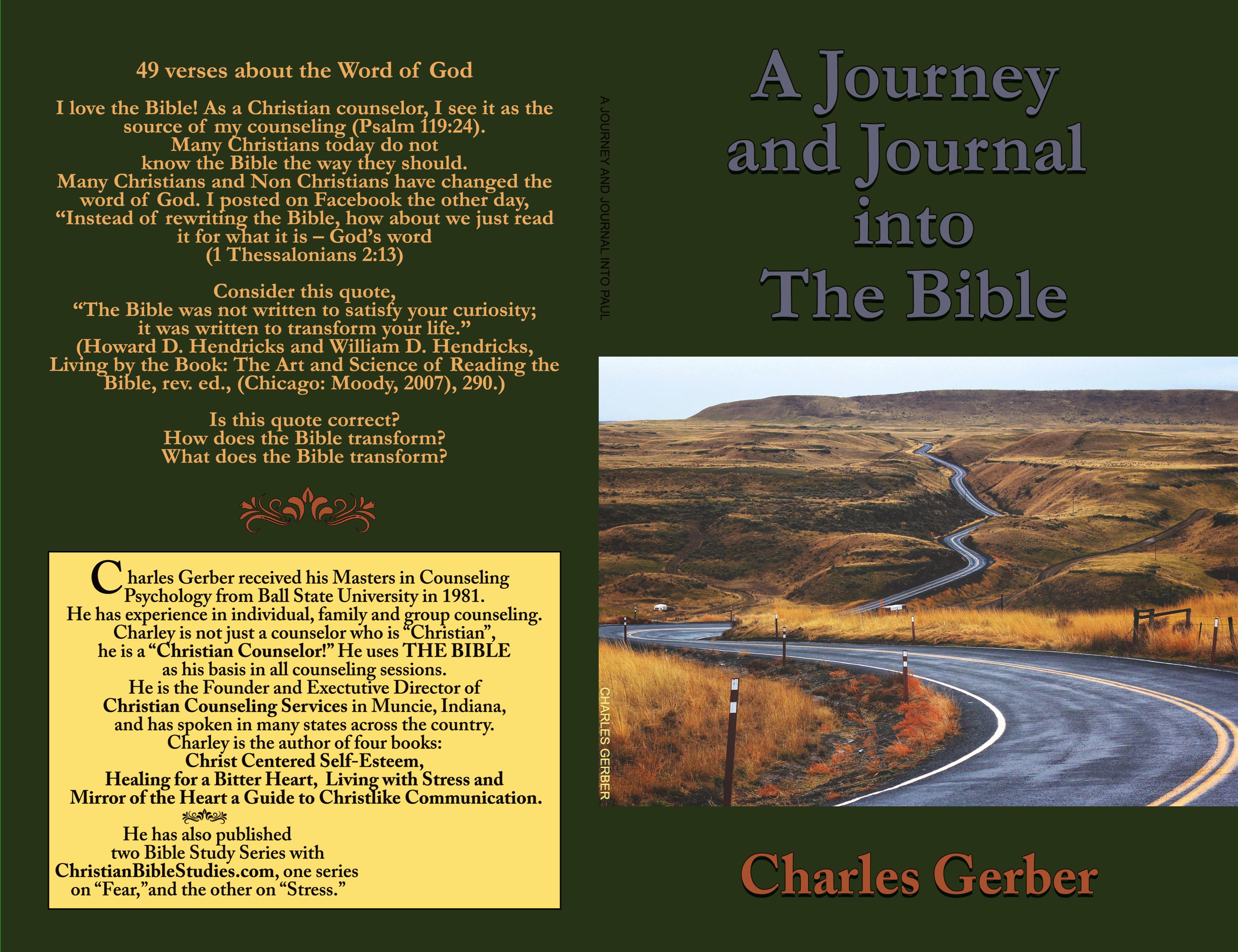 A Journal and Journey into the Bible: 49 verses about the Word of God cover image