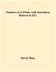 Numbers in E-Prime with Interlinear Hebrew in IPA cover image