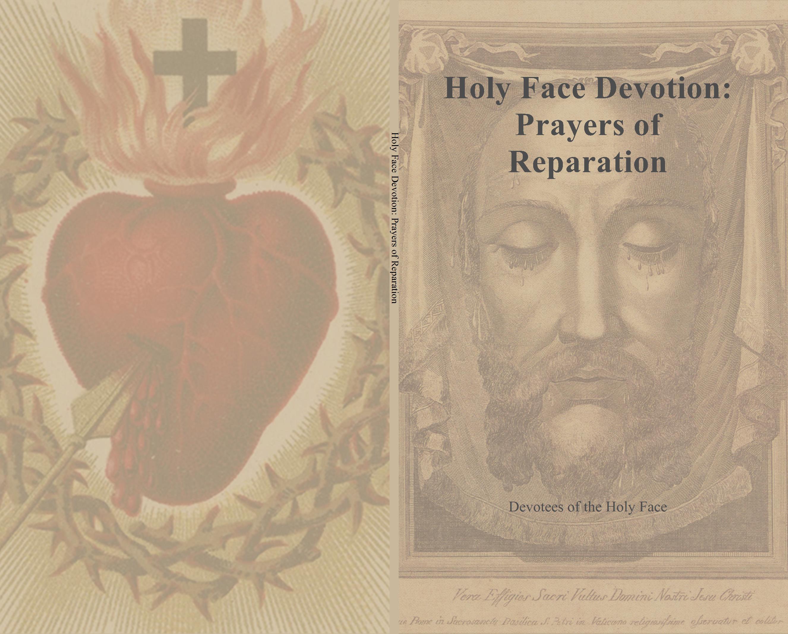Holy Face Devotion Prayers of Reparation by P. Duemling 7.50