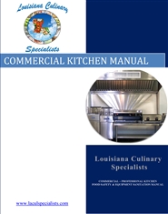 COMMERCIAL KITCHEN MANUAL cover image