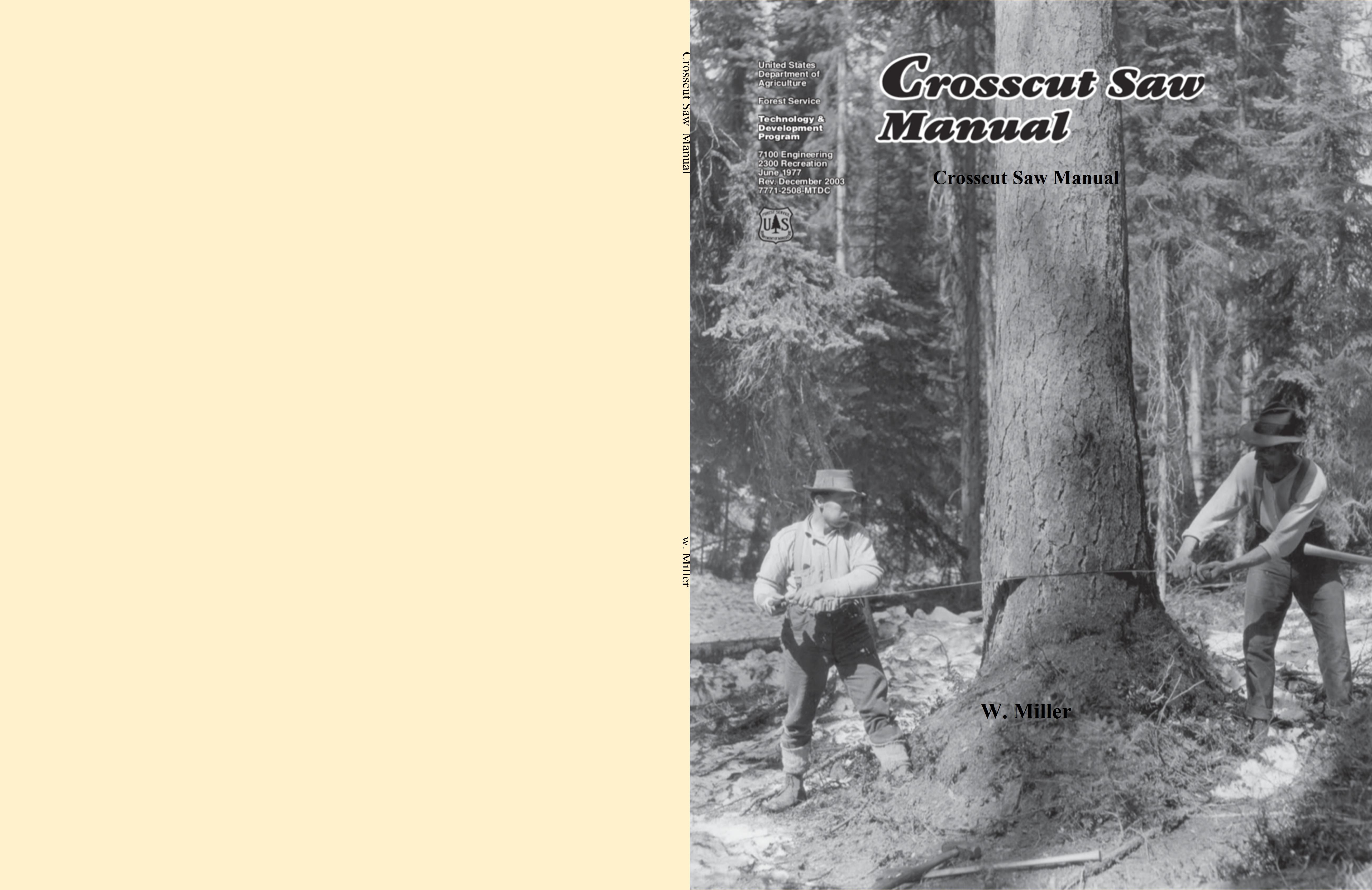 Crosscut Saw Manual cover image