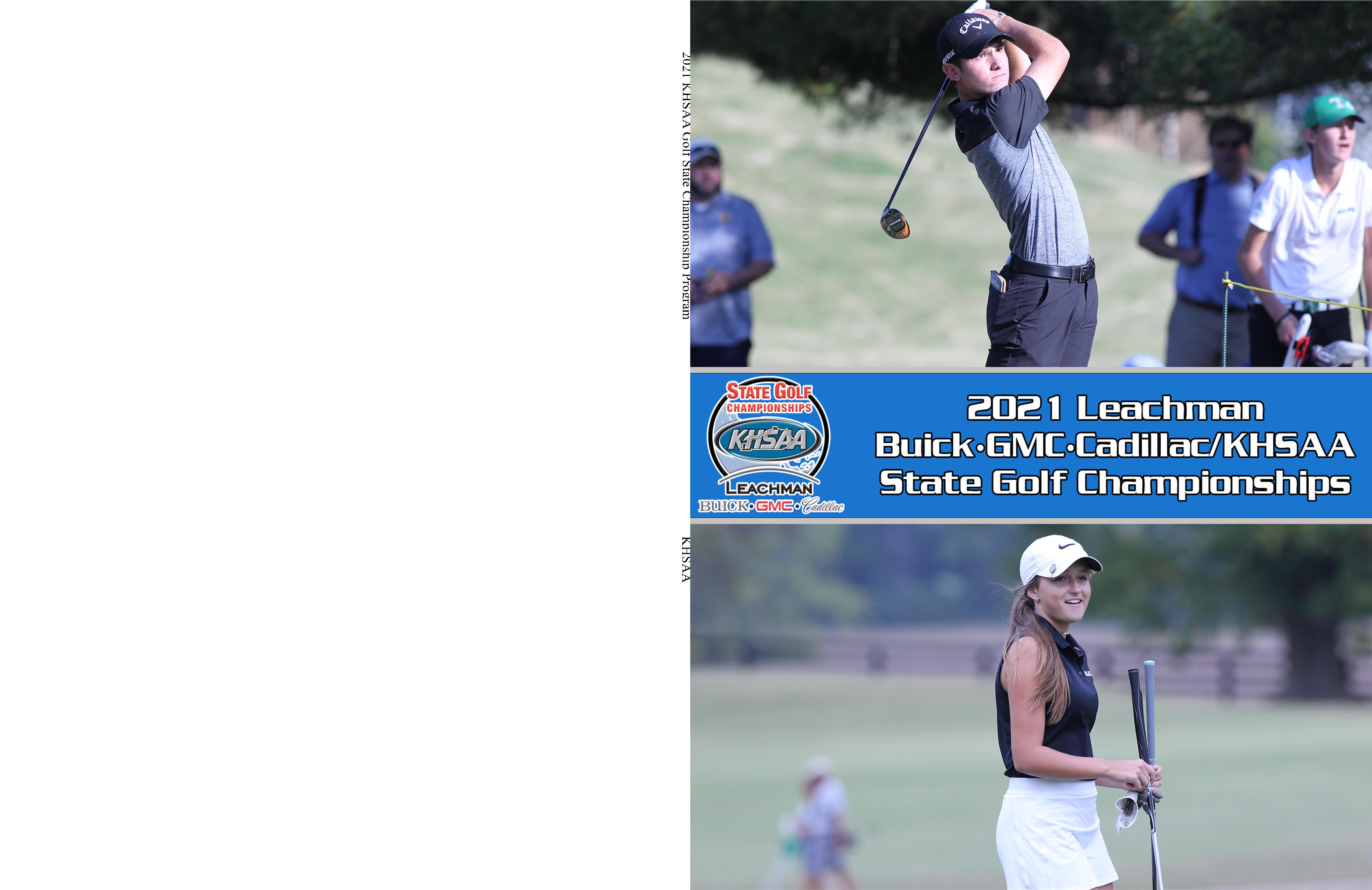 2021 KHSAA Golf State Championship Program by KHSAA 9.00