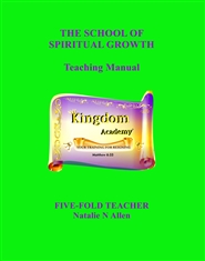 THE SCHOOL OF SPIRITUAL GROWTH cover image
