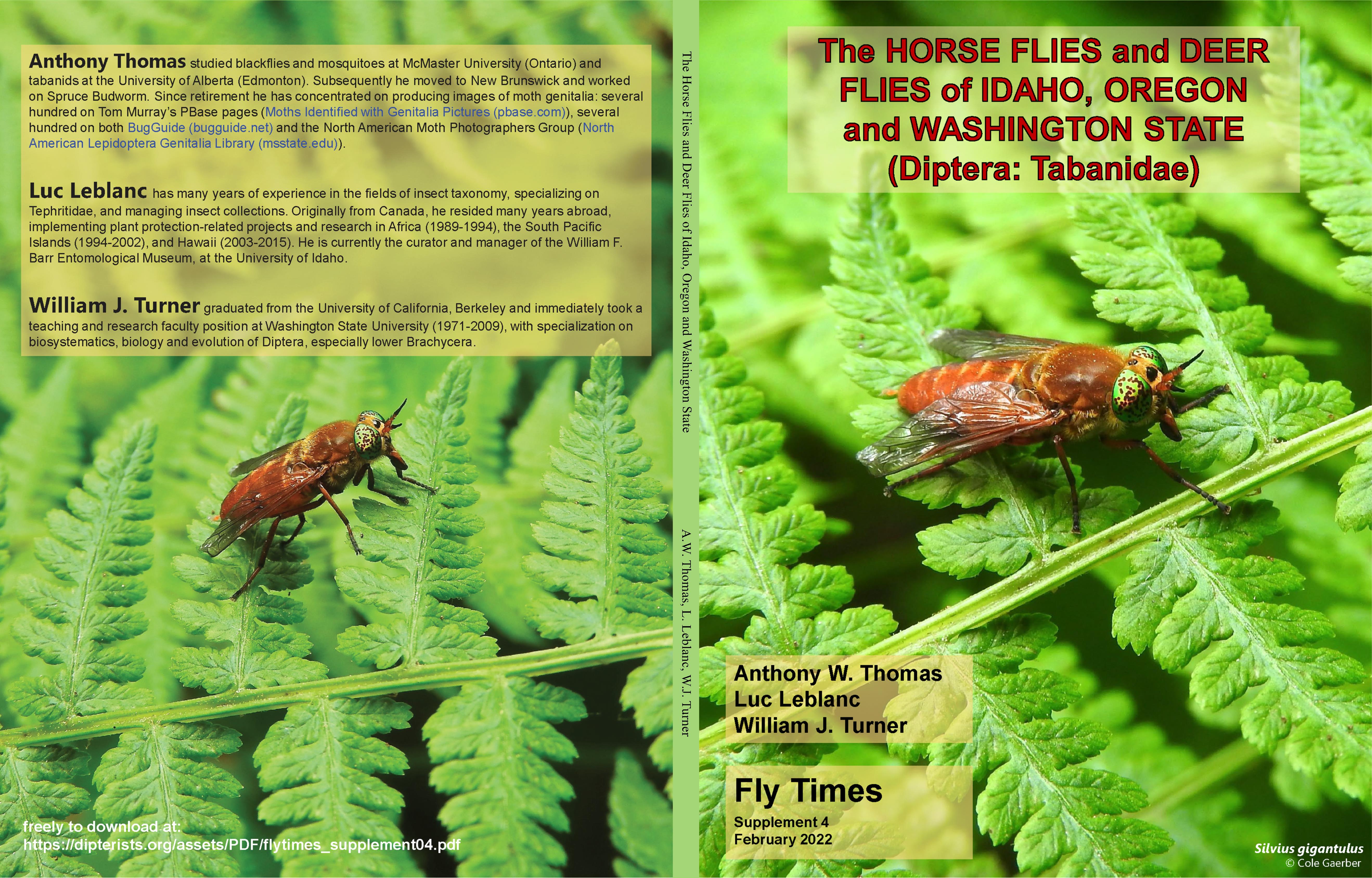 The Horse Flies and Deer Flies of Idaho, Oregon and Washington State cover image