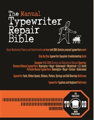 The Manual Typewriter Repair Bible cover image
