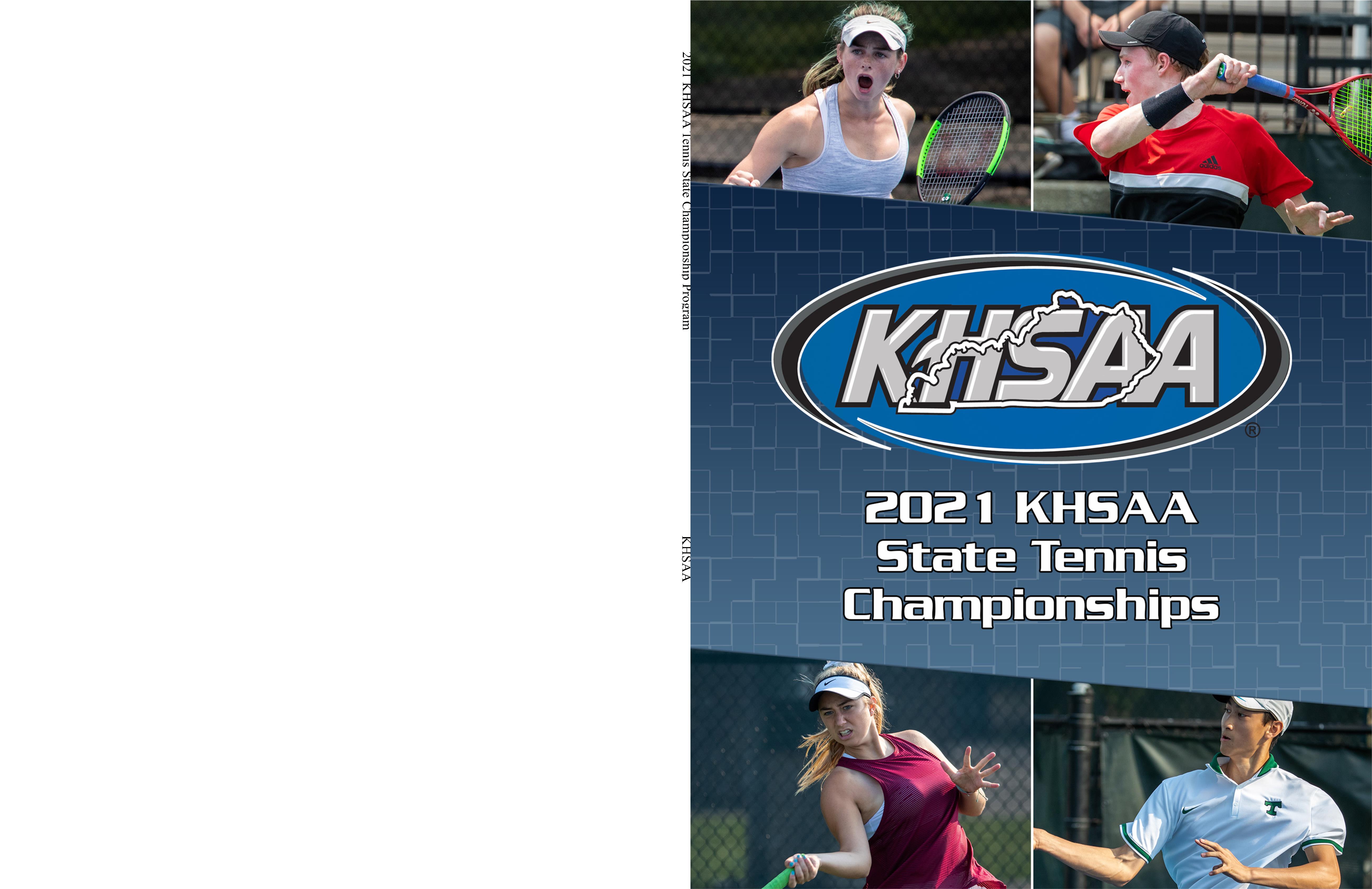 2021 KHSAA Tennis State Championship Program cover image