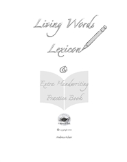 Living Words Lexicon cover image