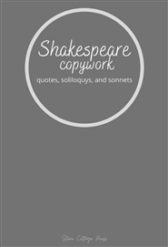 Shakespeare copywork cover image