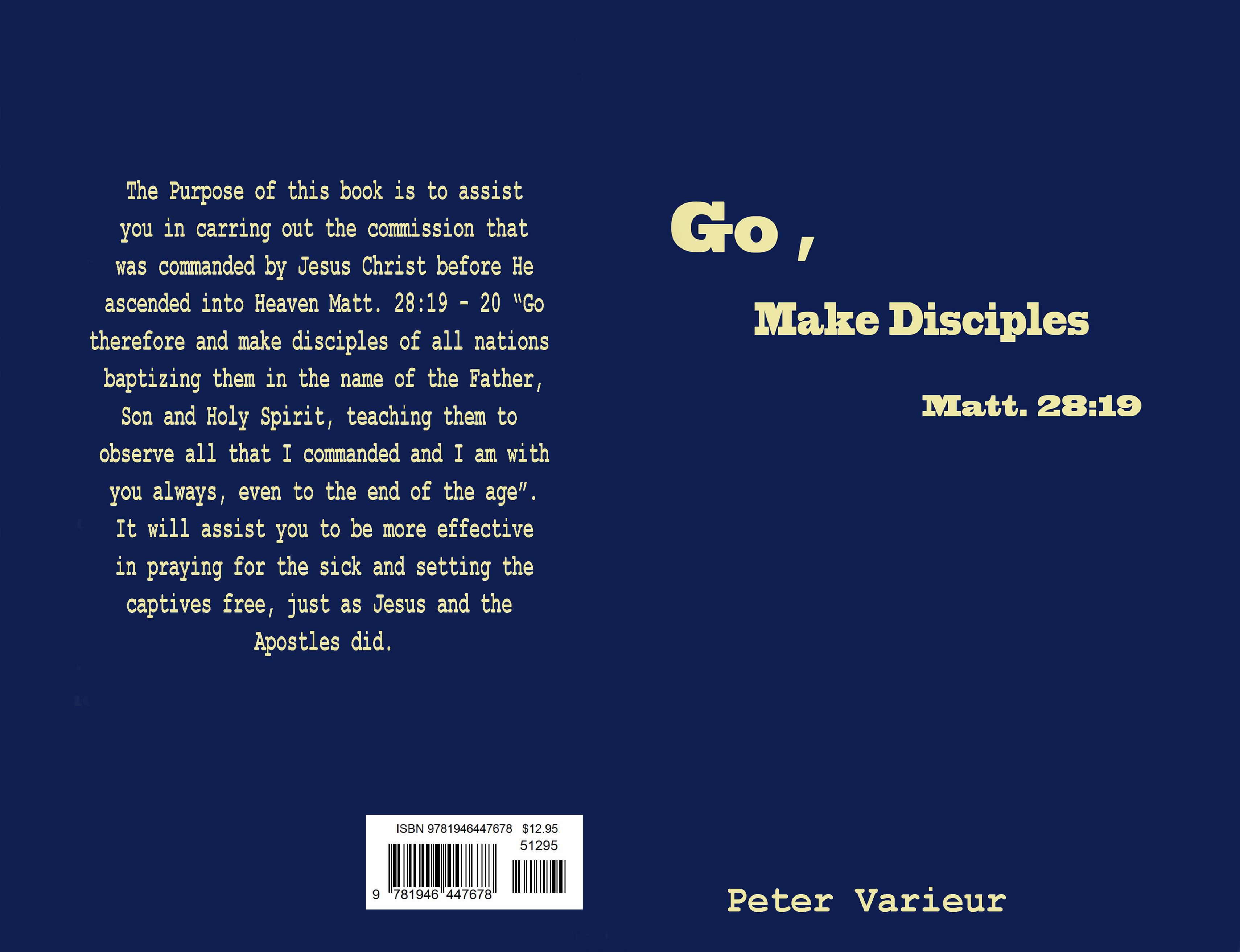 Go, Make Disciples Matt. 28:19 cover image
