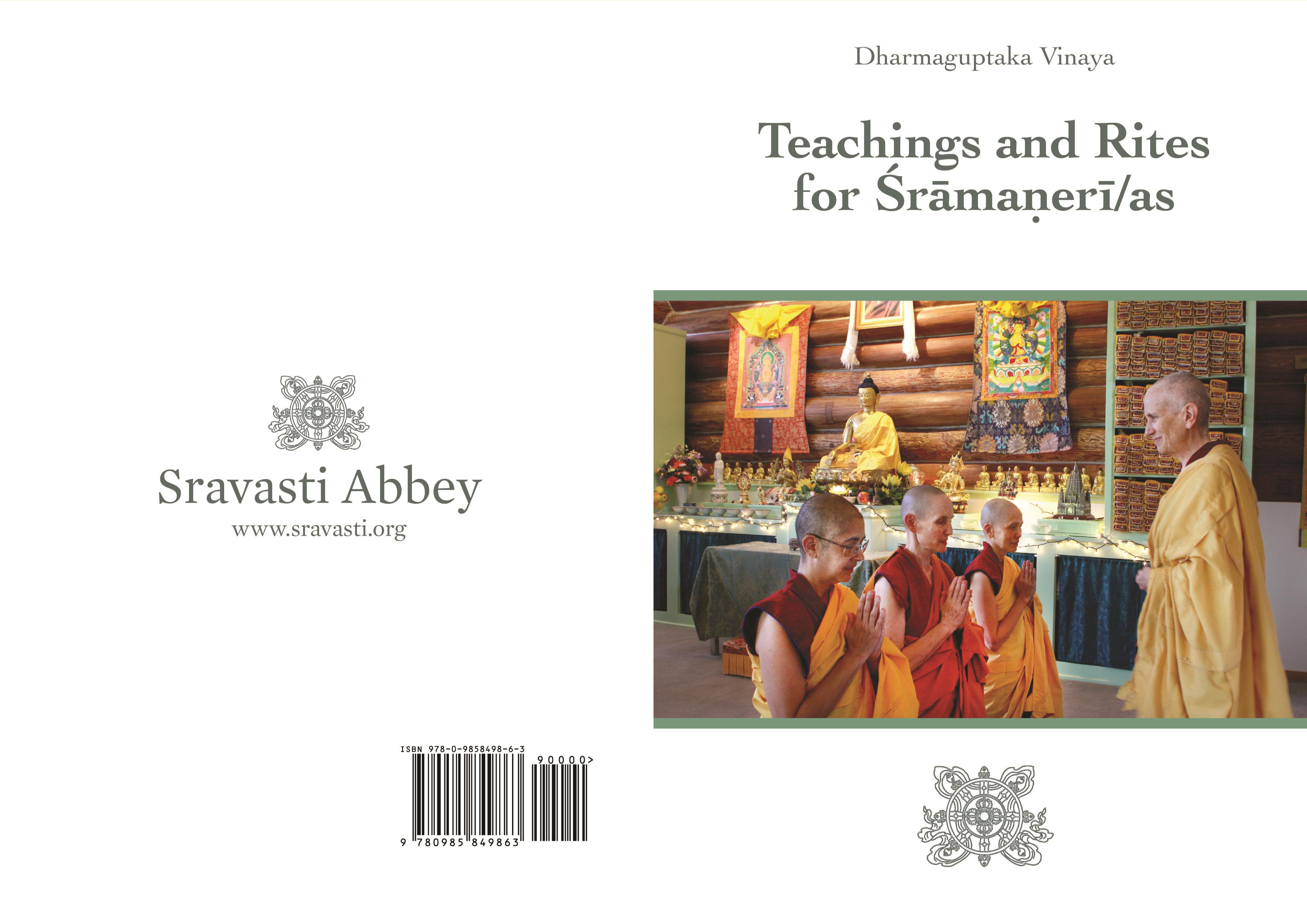 Dharmaguptaka Vinaya Teachings and Rites for Sramaneri/as cover image