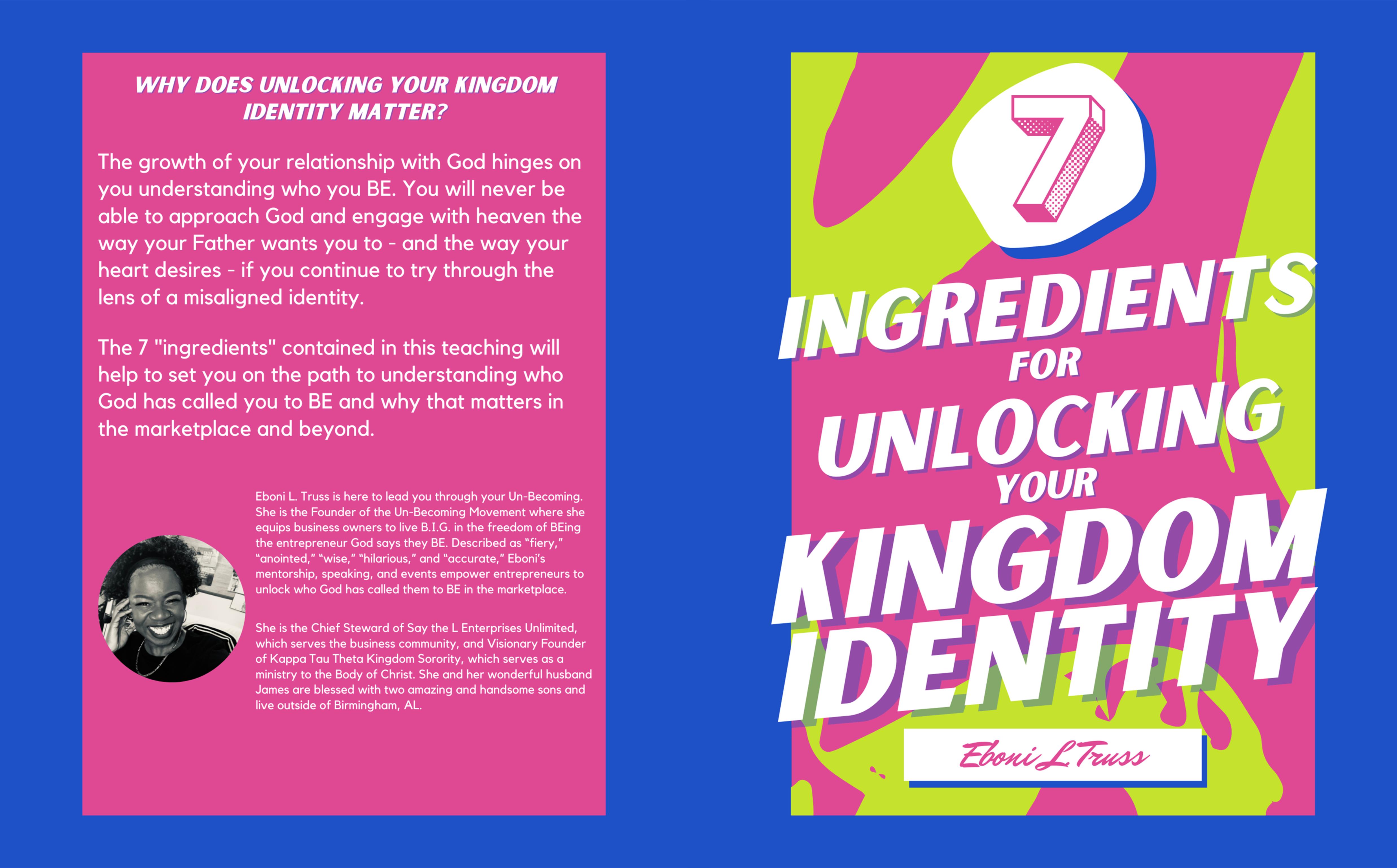 7 Ingredients for Unlocking Your Kingdom Identity cover image