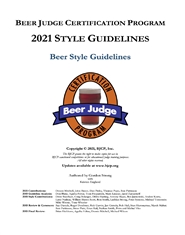 2021 BJCP Style Guidelines cover image