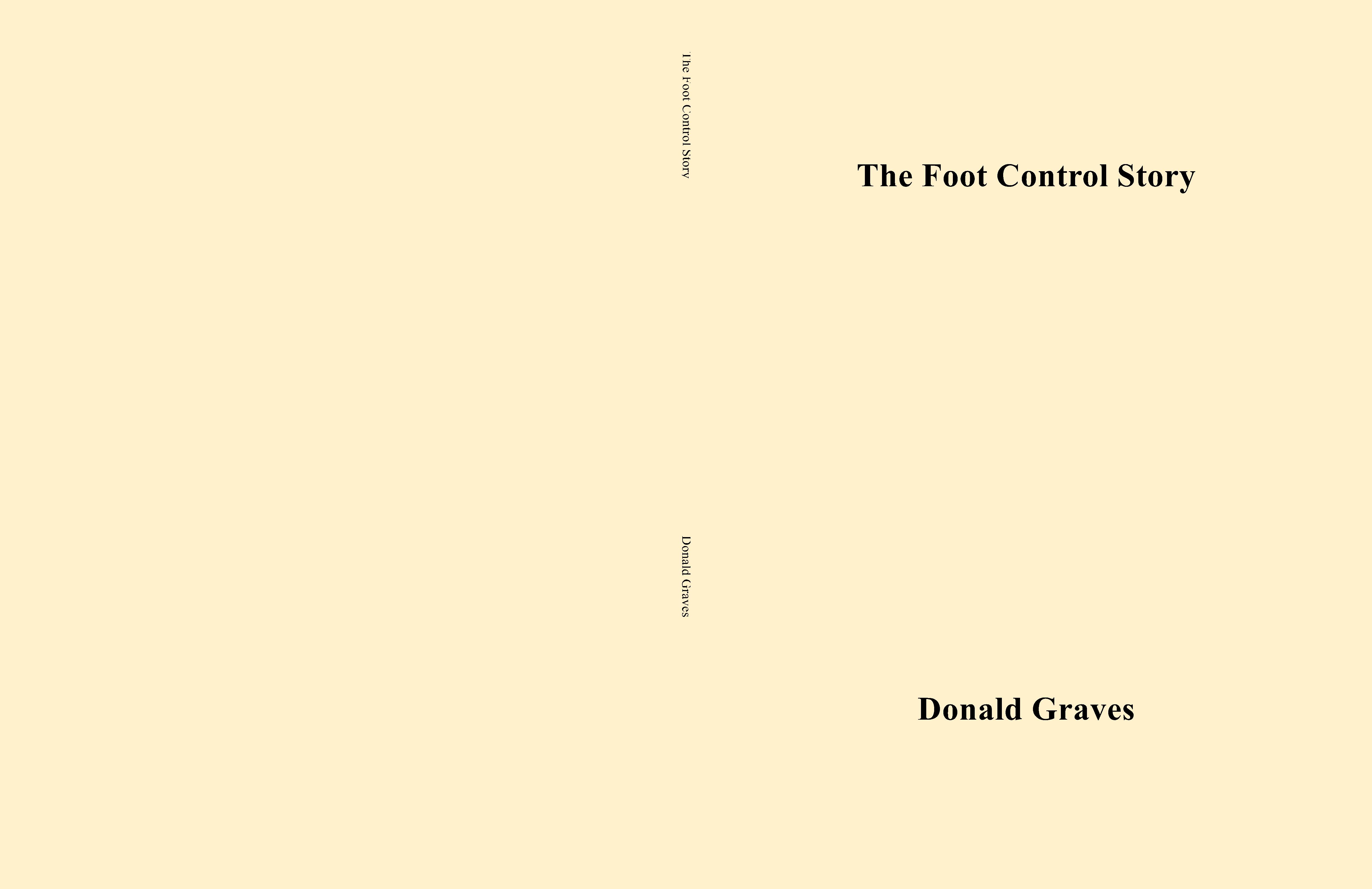 The Foot Control Story cover image
