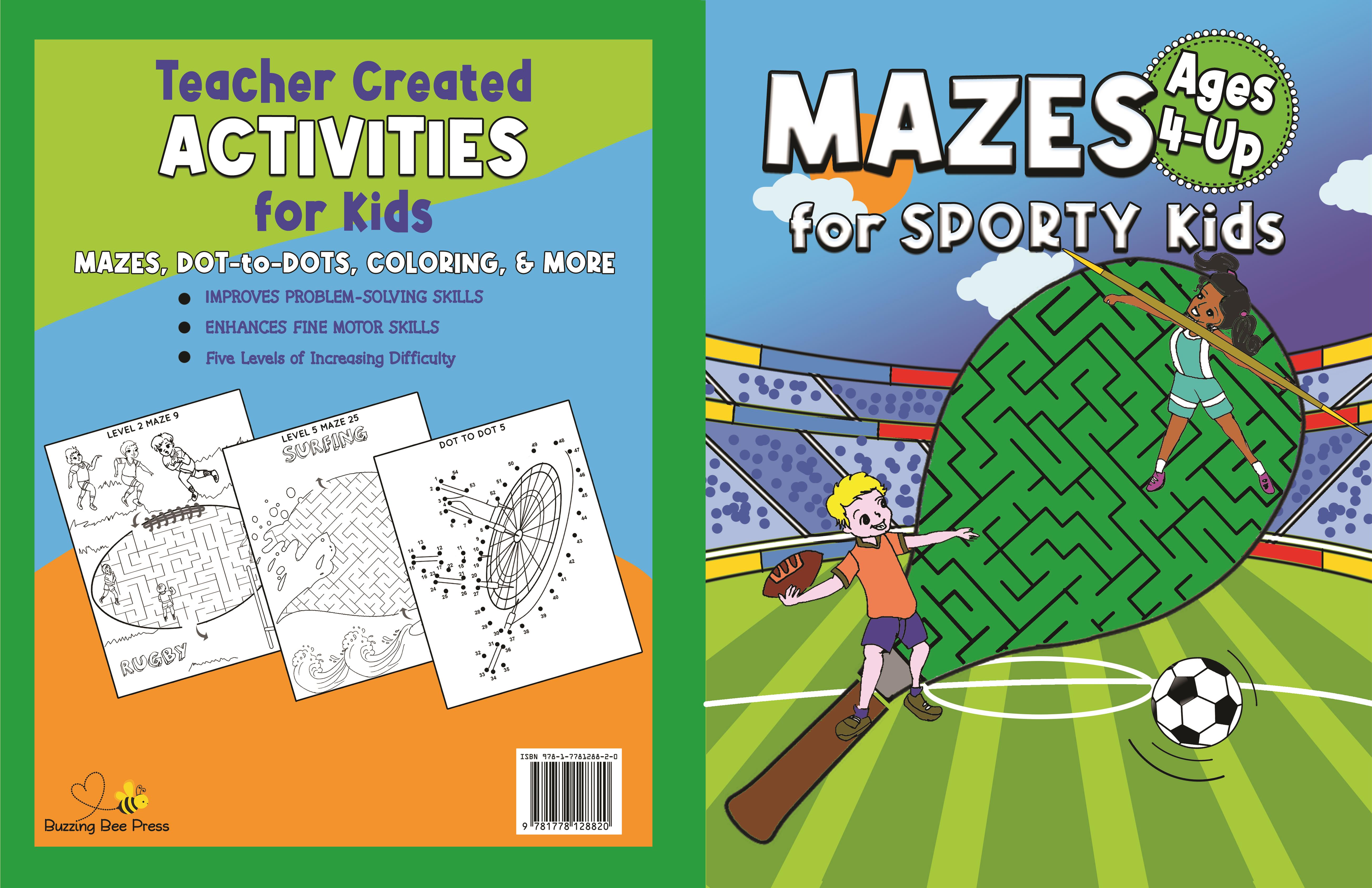 Mazes for Sporty Kids cover image