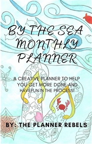By The Sea Monthly Planner Daily Edition cover image