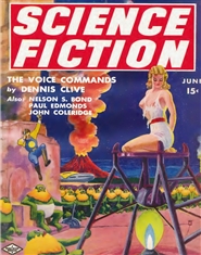 Science Fiction 1940 June cover image