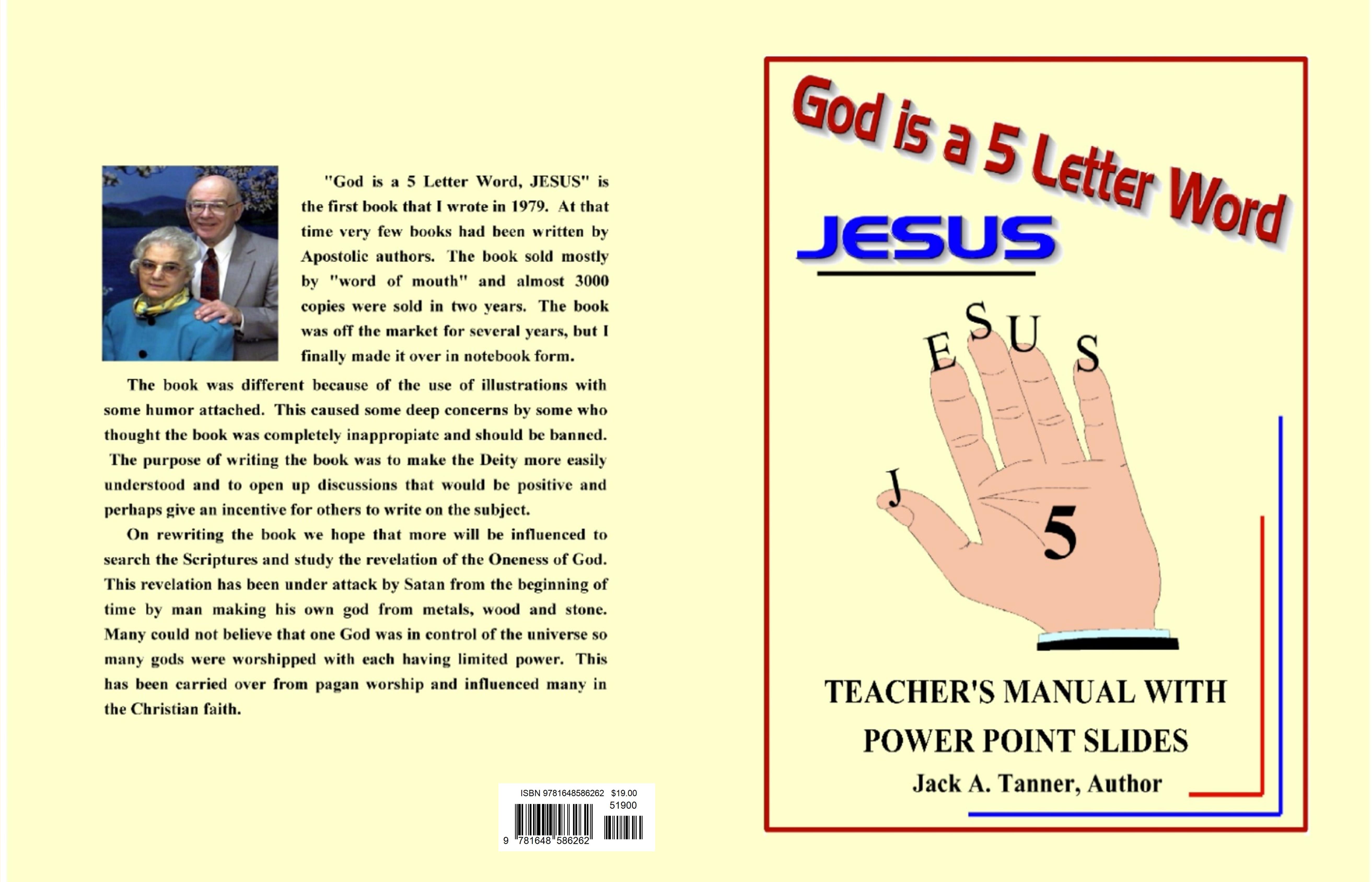 God is a Five Letter Word,  Jesus cover image