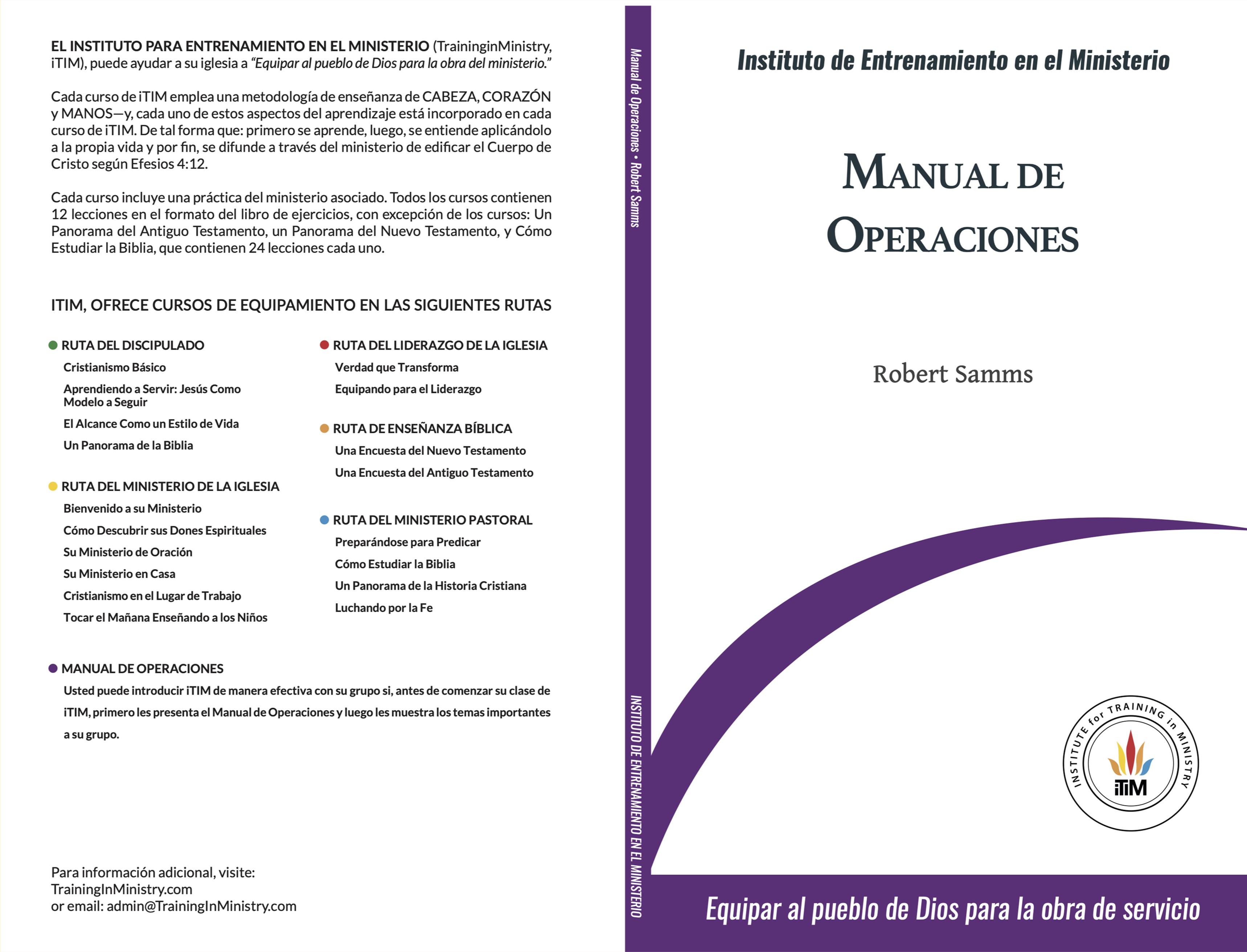 Manual de Operaciones cover image