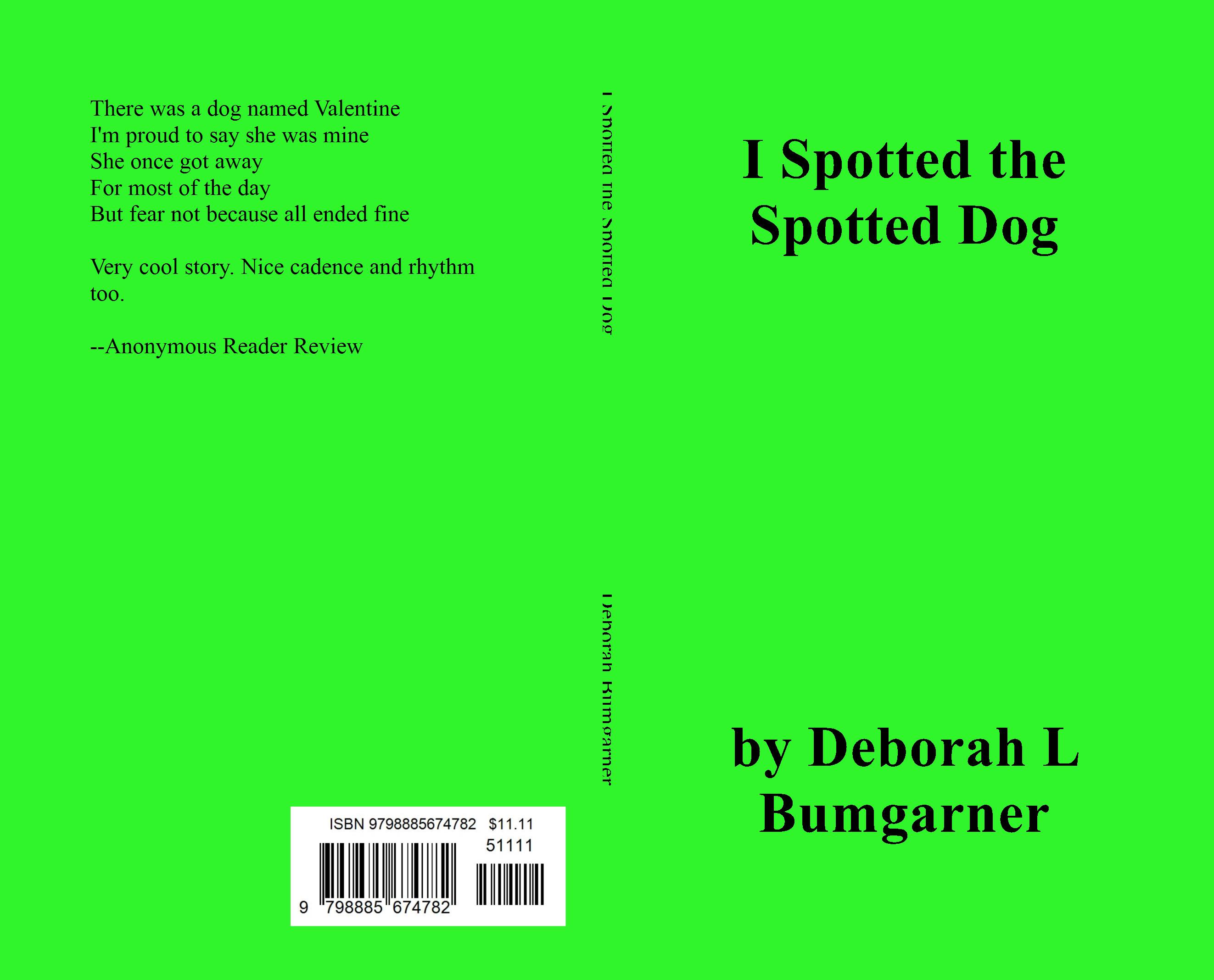 I Spotted the Spotted Dog cover image