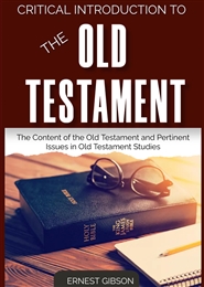CRITICAL INTRODUCTION TO THE OLD TESTAMENT cover image