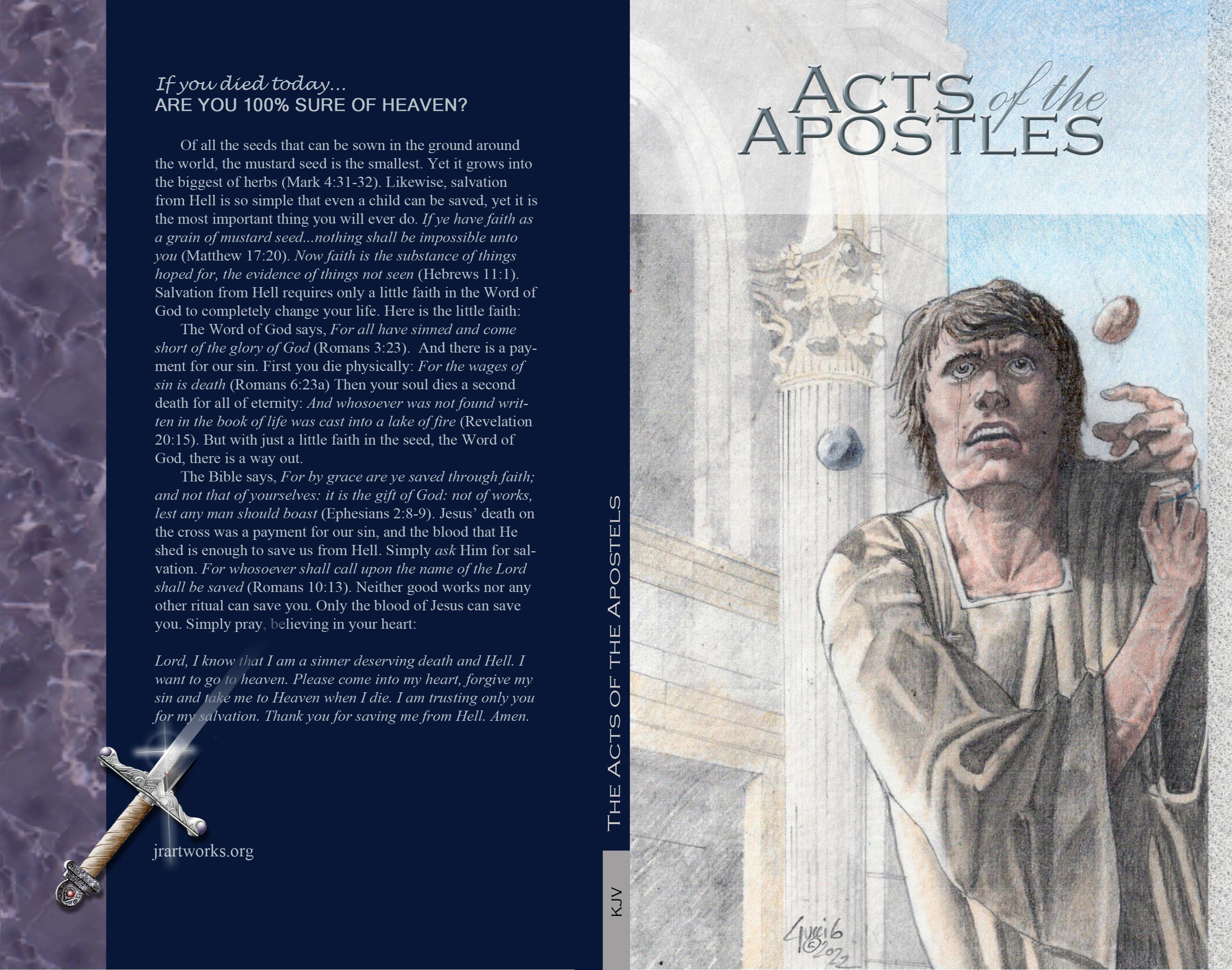 The Book of Acts - KJV cover image