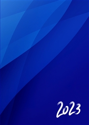 2023 Weekly Planner (Royal Blue Classic) cover image