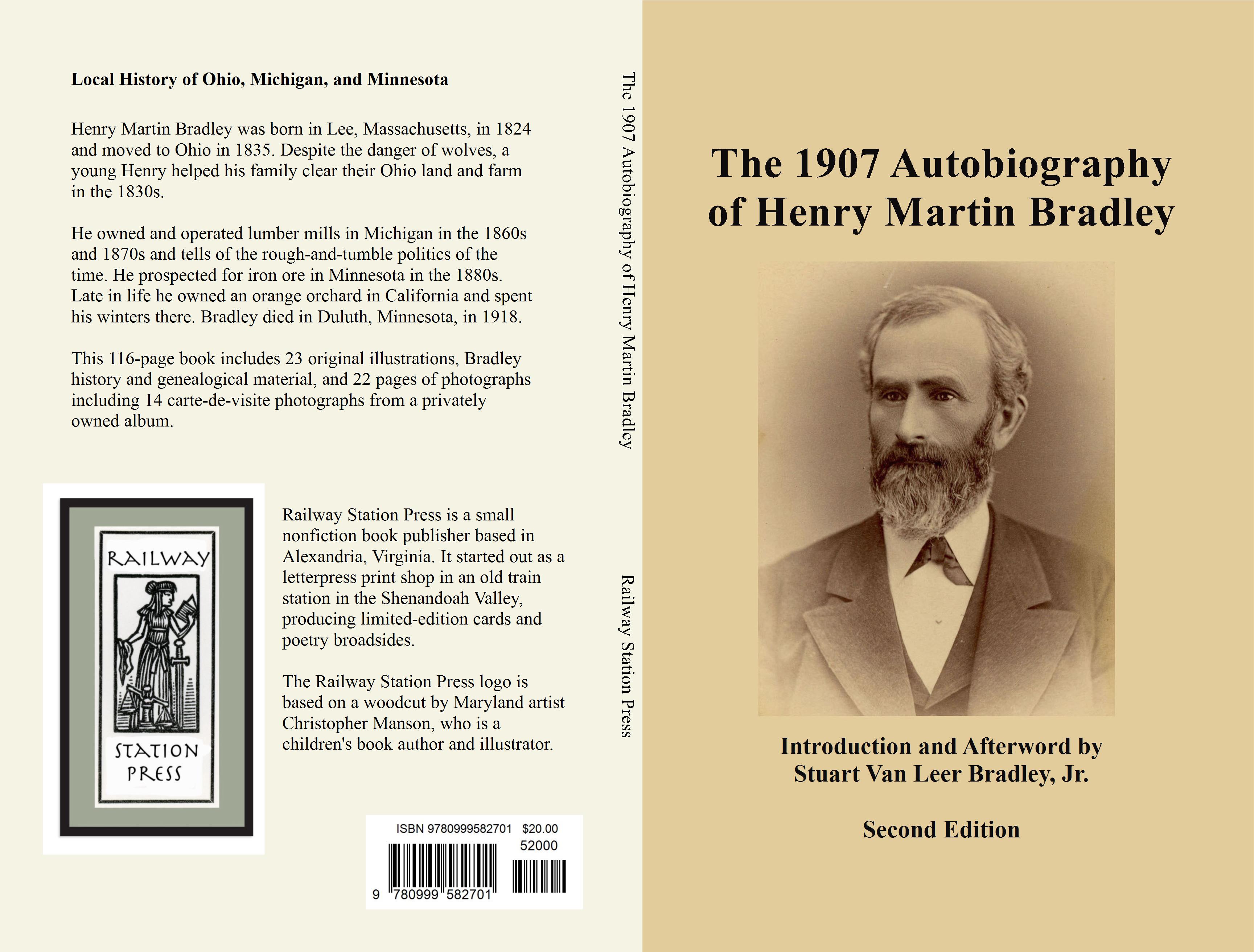 The 1907 Autobiography of Henry Martin Bradley cover image